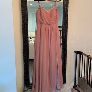 Azazie Dusty Rose Gown